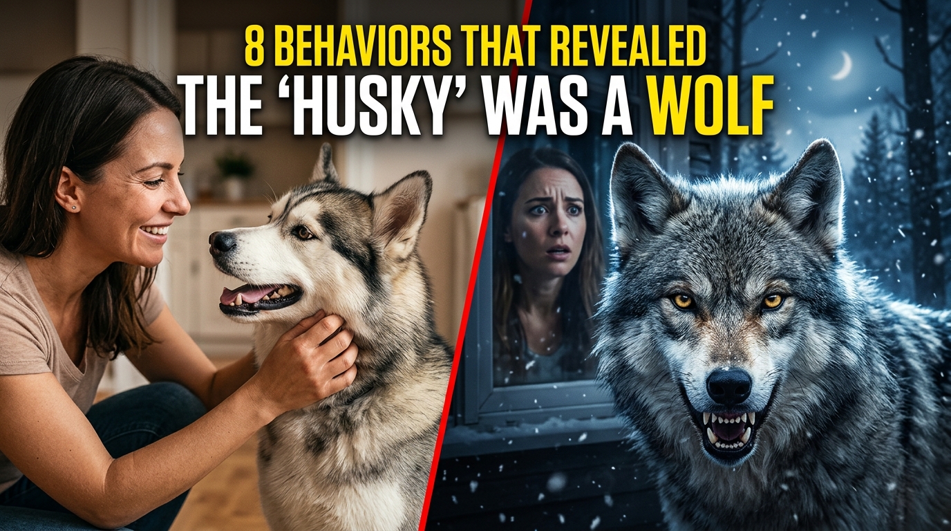 8 Behaviors That Revealed the “Husky” Was Something Much Wilder