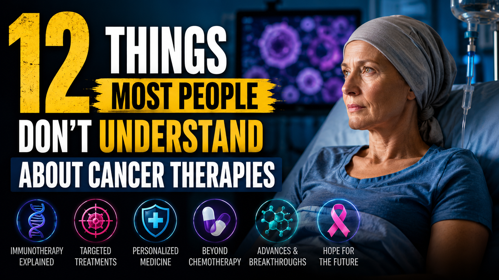 12 Things Most People Don't Understand About Cancer Therapies