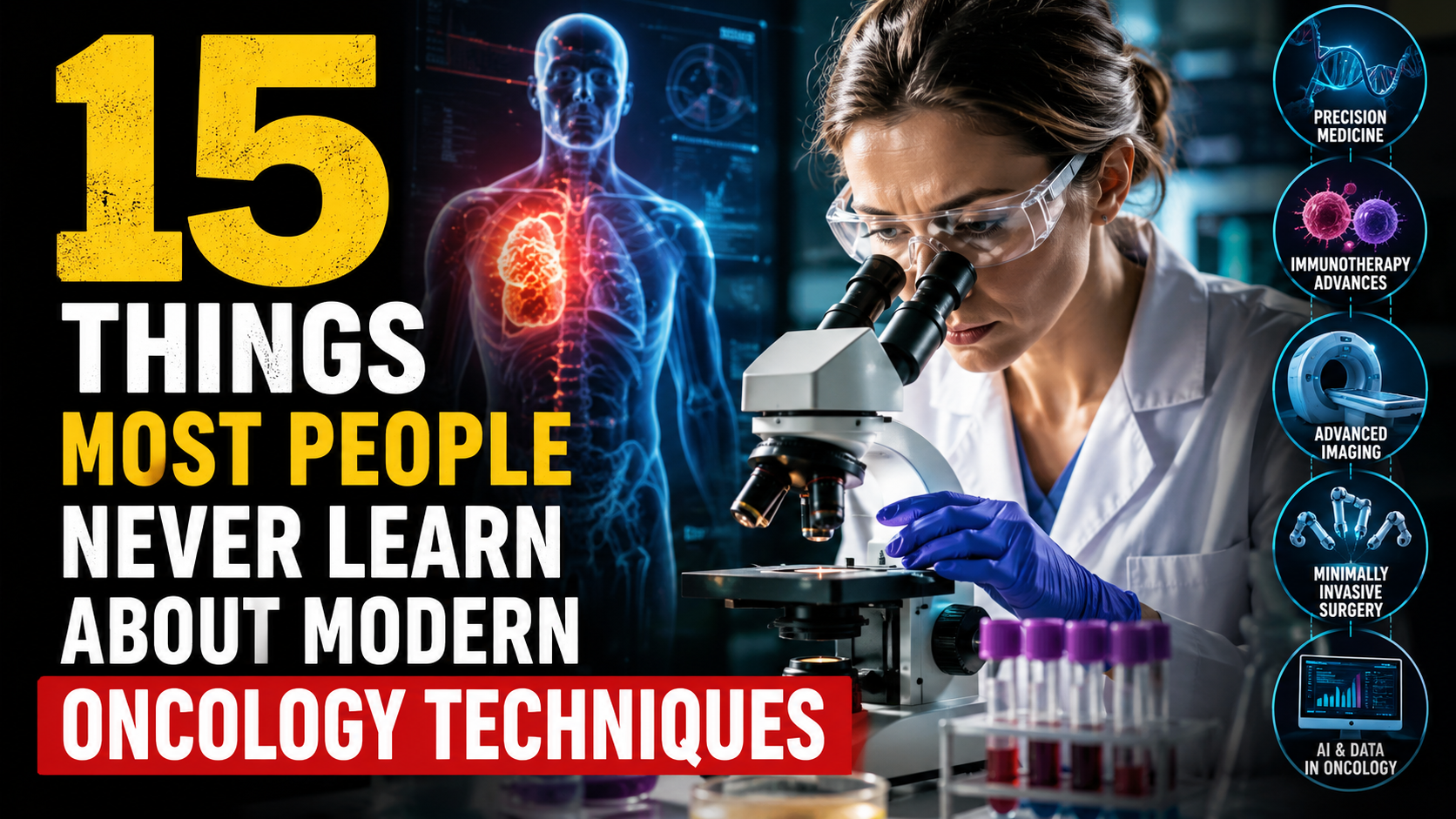 15 Things Most People Never Learn About Modern Oncology Techniques