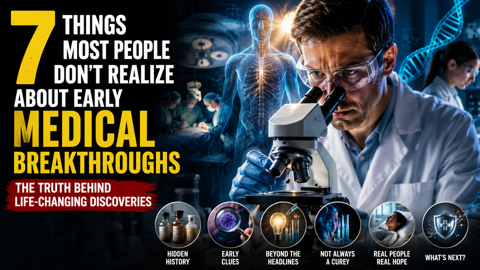 7 Things Most People Don't Realize About Early Medical Breakthroughs