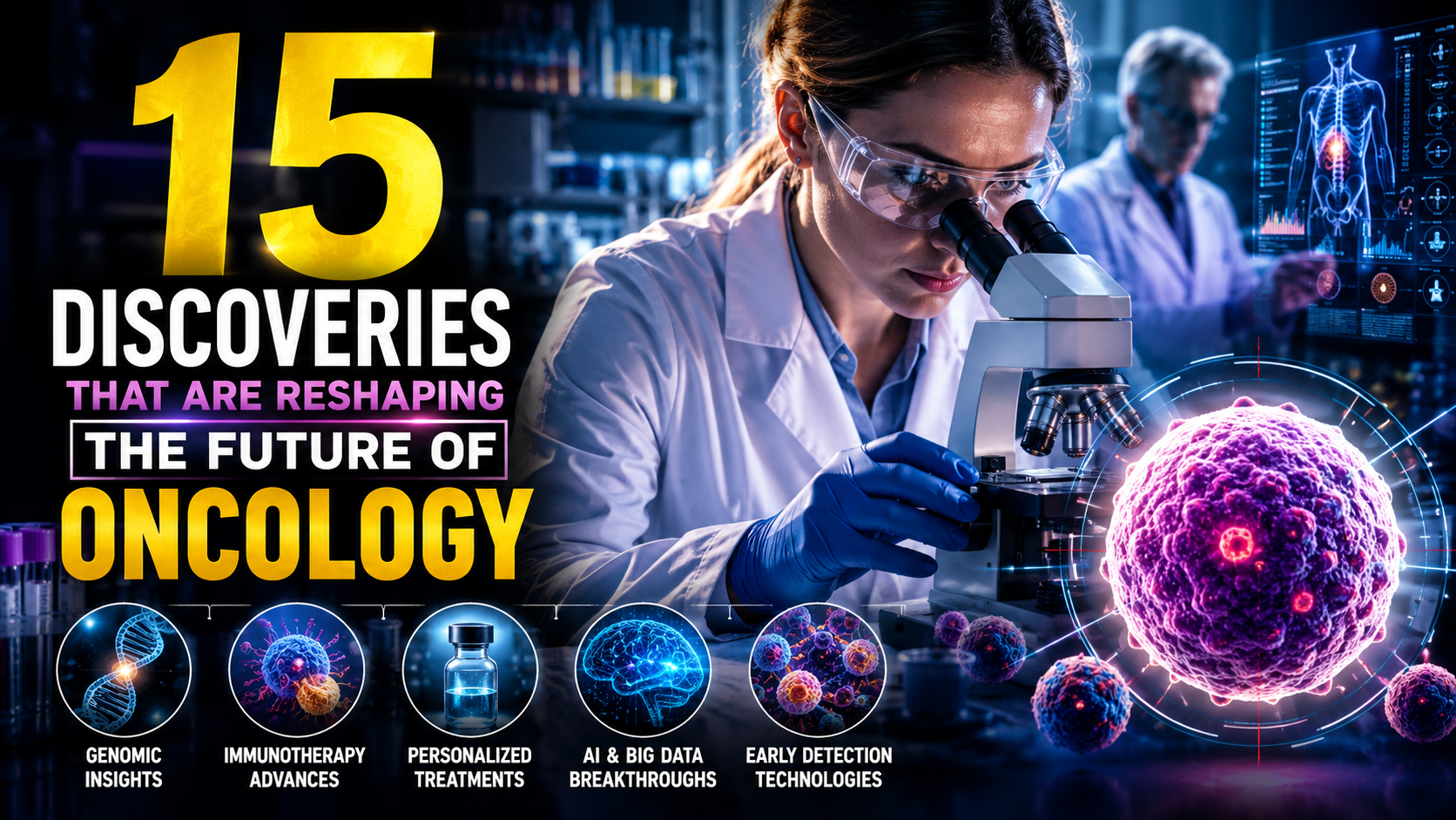15 Discoveries That Are Reshaping the Future of Oncology