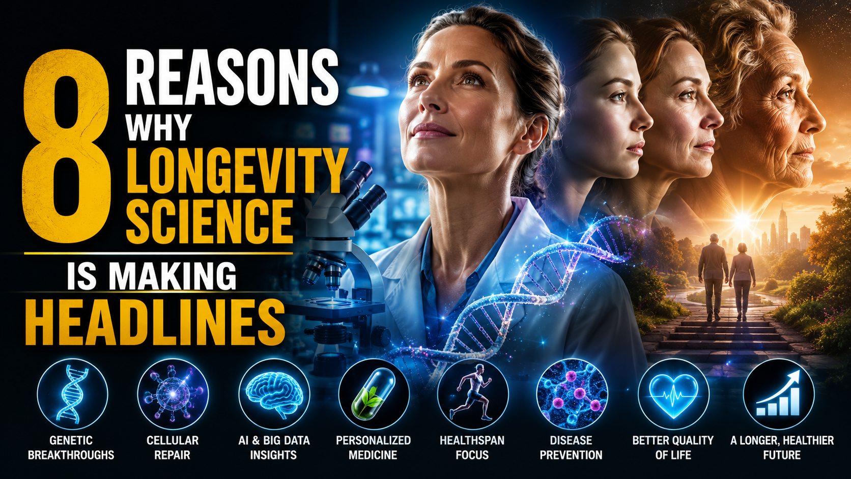8 Reasons Why Longevity Science Is Making Headlines