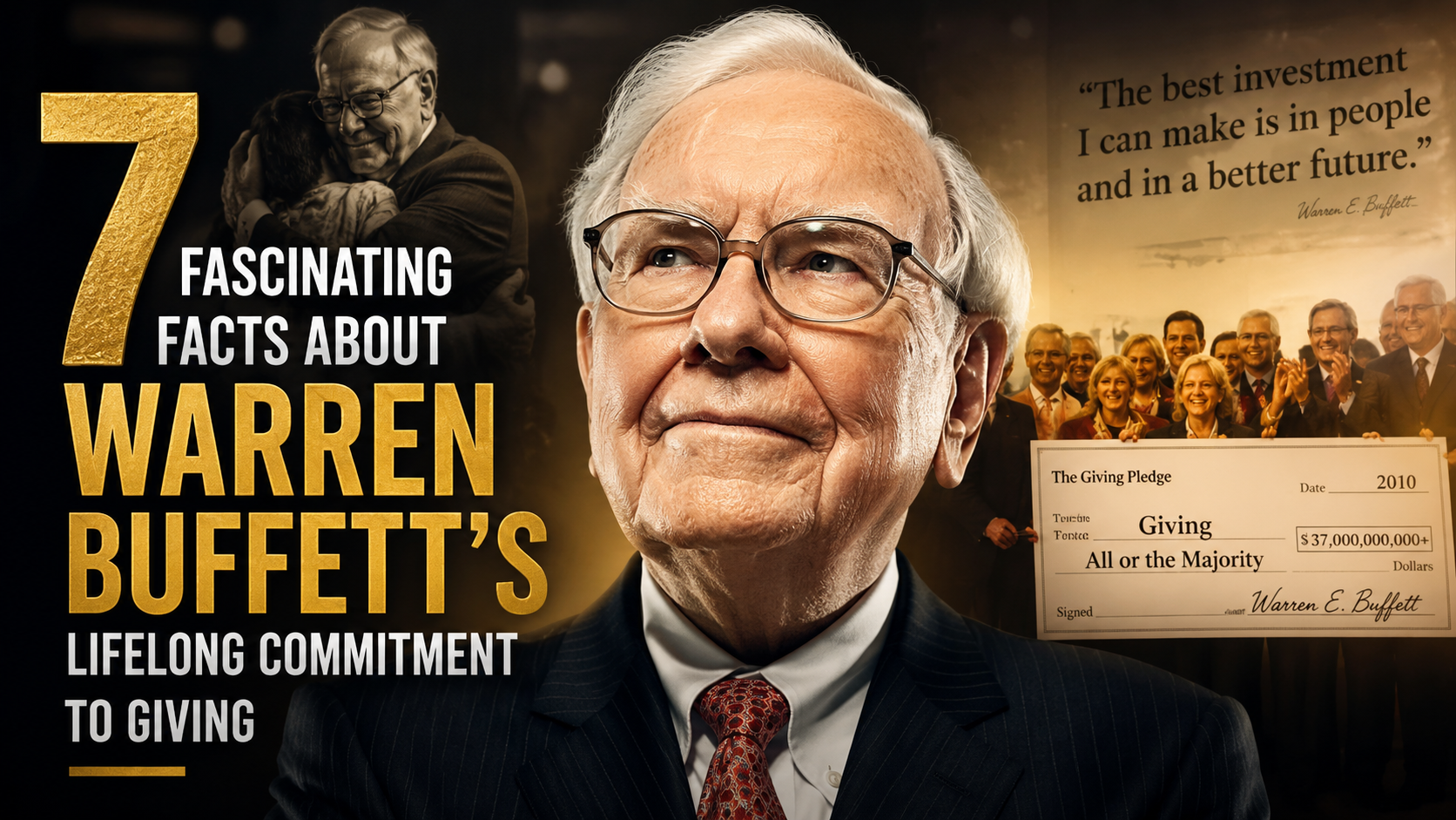 7 Fascinating Facts About Warren Buffett’s Lifelong Commitment to Giving