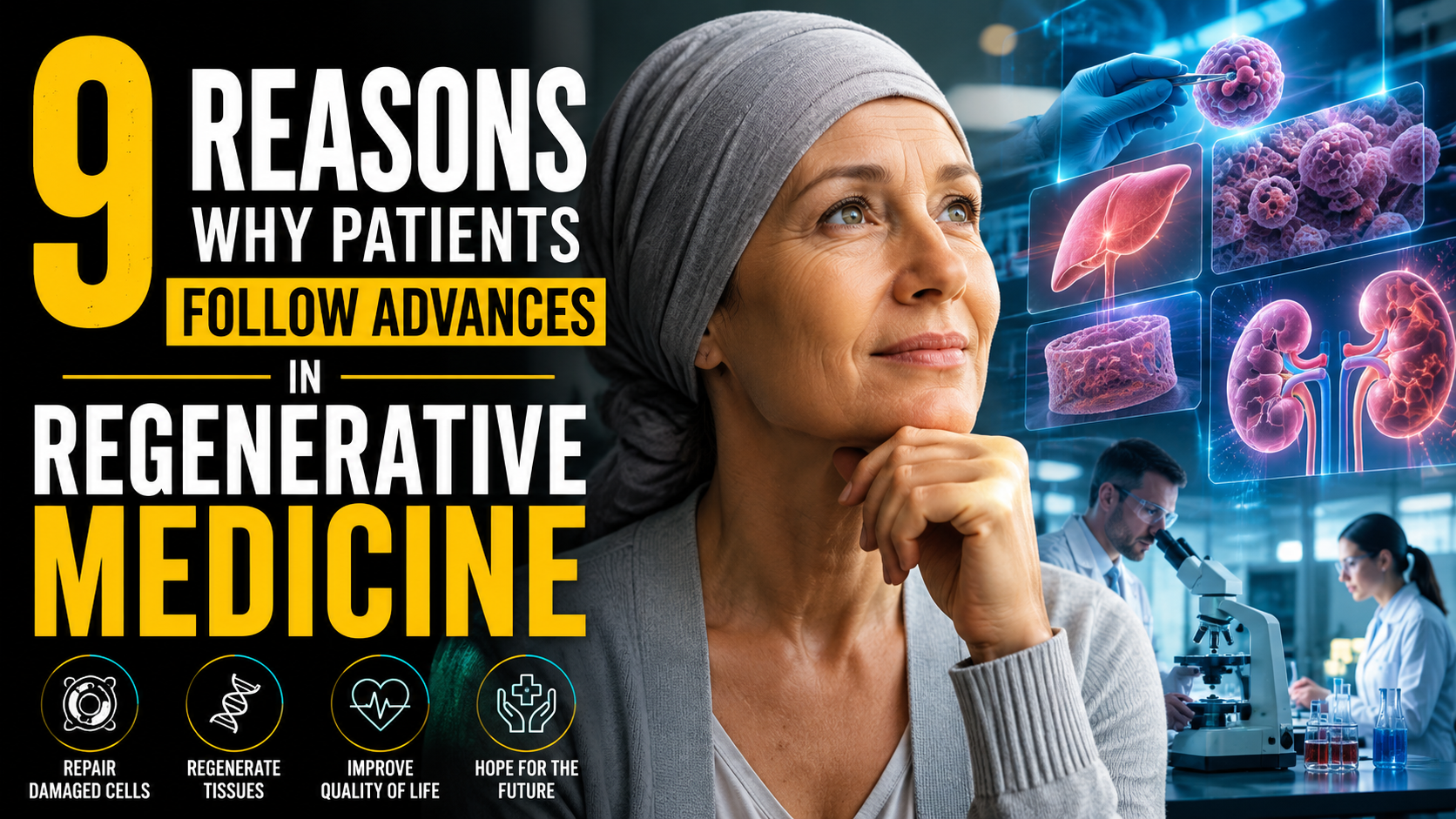 9 Reasons Why Patients Follow Advances in Regenerative Medicine