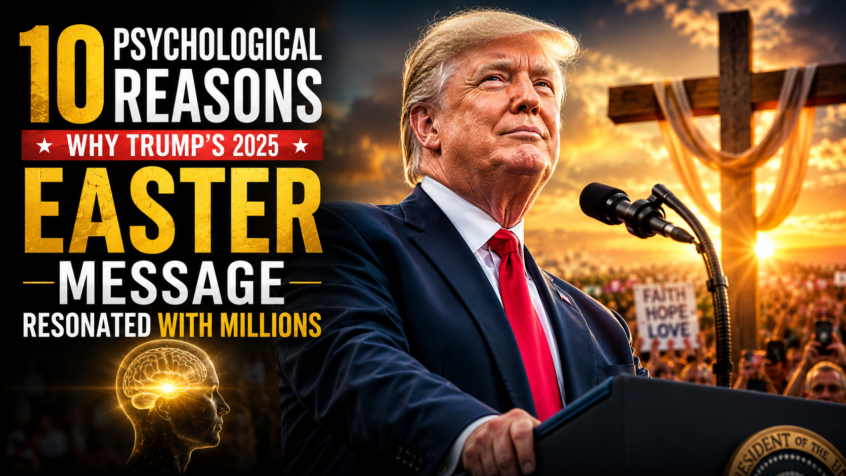 10 Psychological Reasons Why Trump’s 2025 Easter Message Resonated With Millions