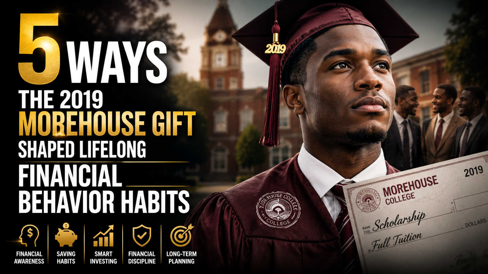 5 ways the 2019 Morehouse gift shaped lifelong financial behavior habits