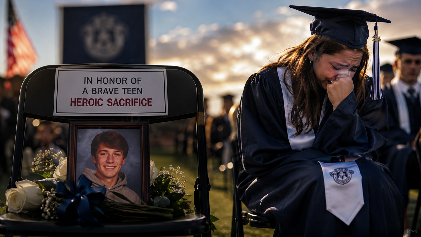 7 Signs An Empty Chair At Graduation Honors A Brave Teen Heroic Sacrifice