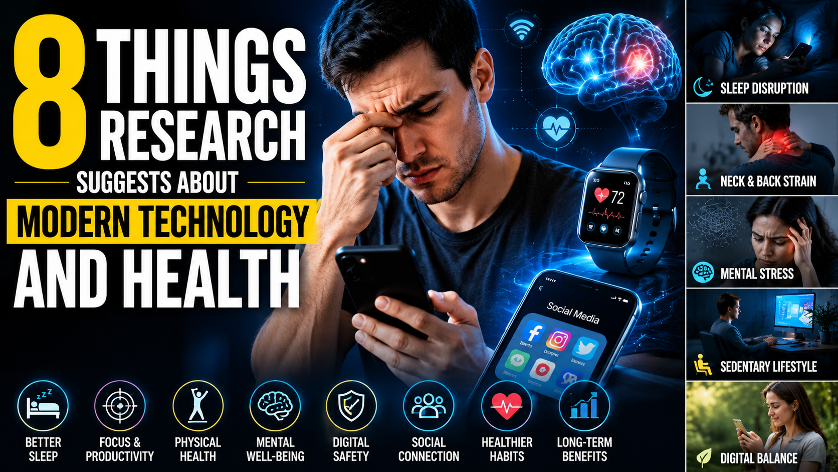 8 Things Research Suggests About Modern Technology and Health