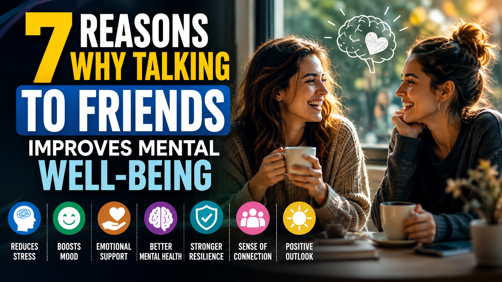 7 Reasons Why Talking to Friends Improves Mental Well-Being