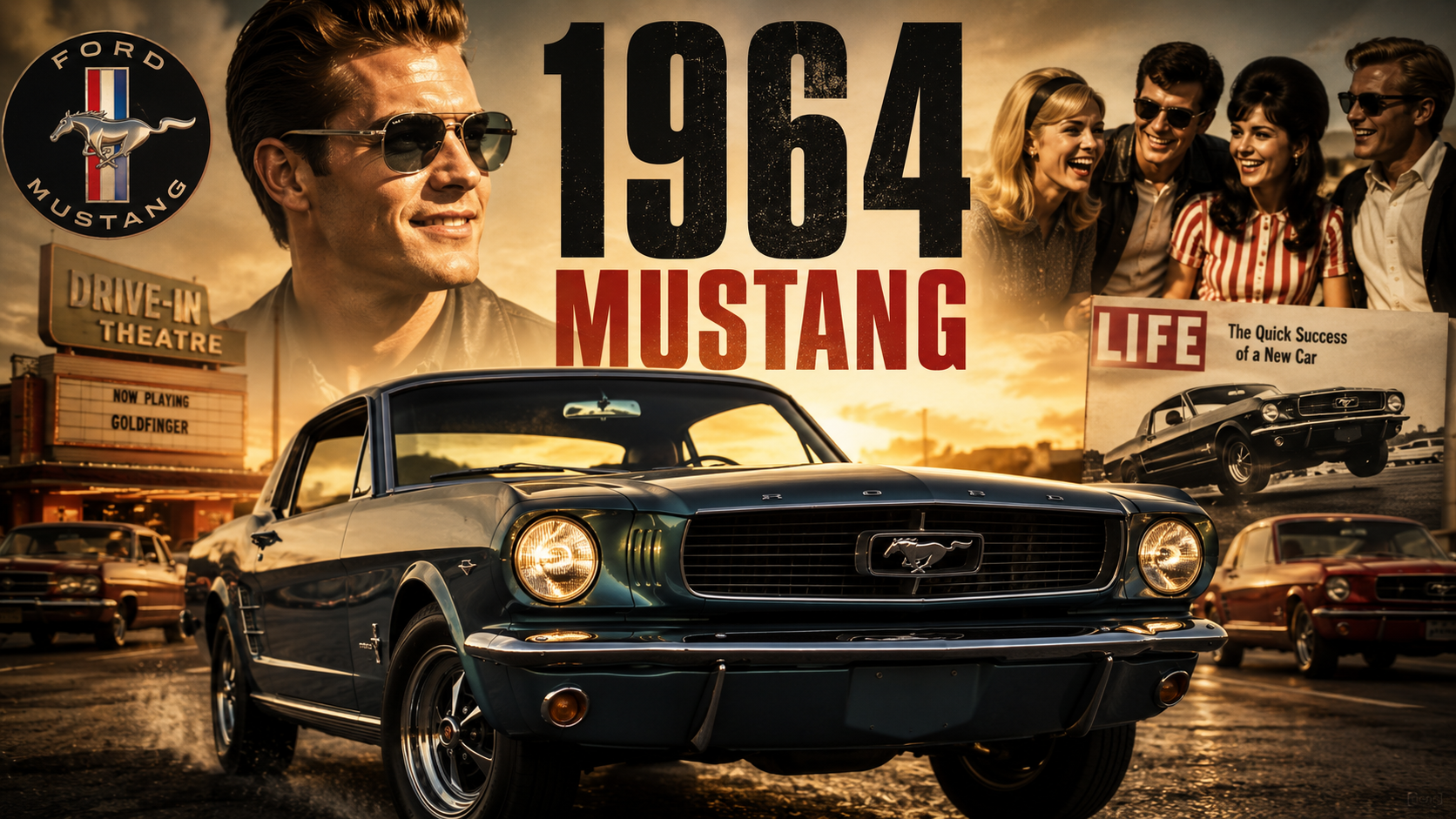 6 behaviors that explain why Ford Mustang became instant cultural icon in 1964