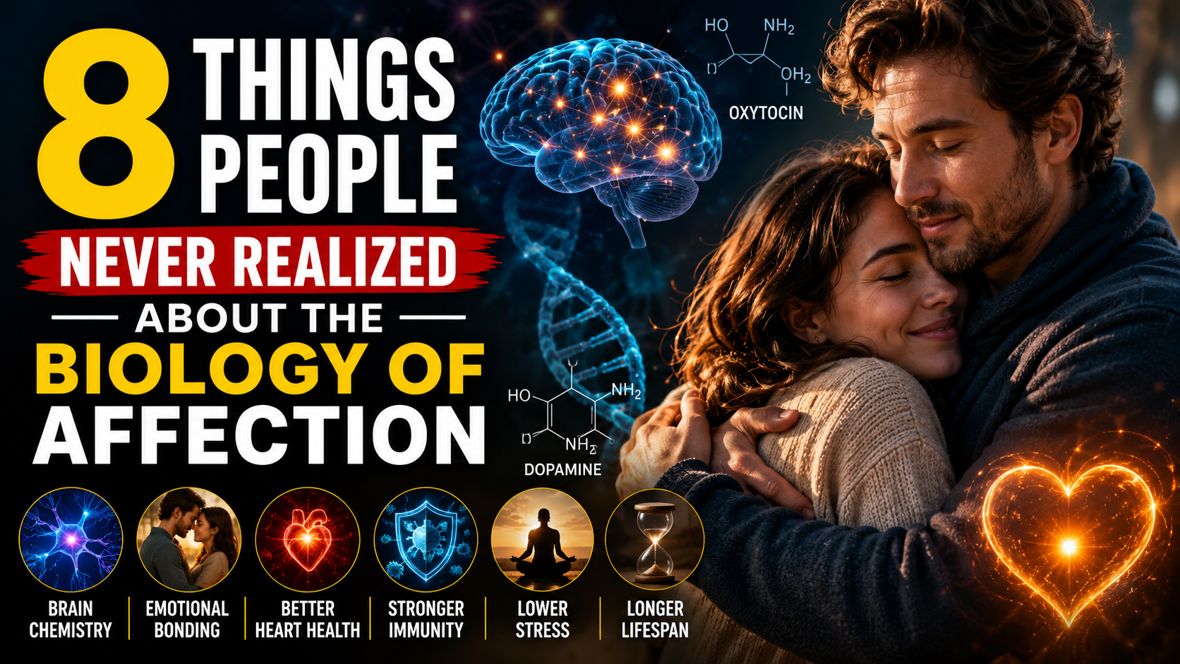 8 Things People Never Realized About the Biology of Affection