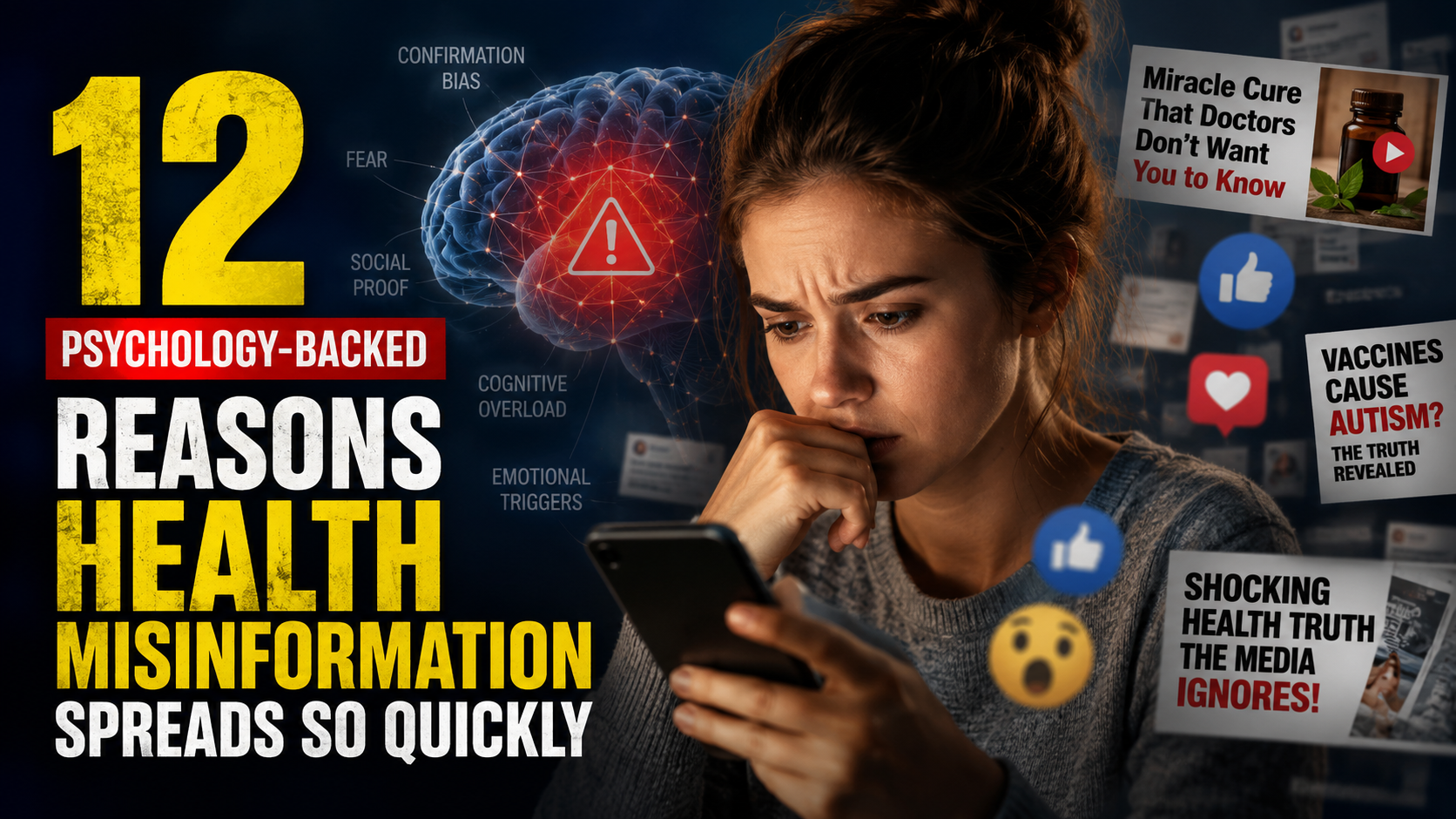 12 Psychology-Backed Reasons Health Misinformation Spreads So Quickly
