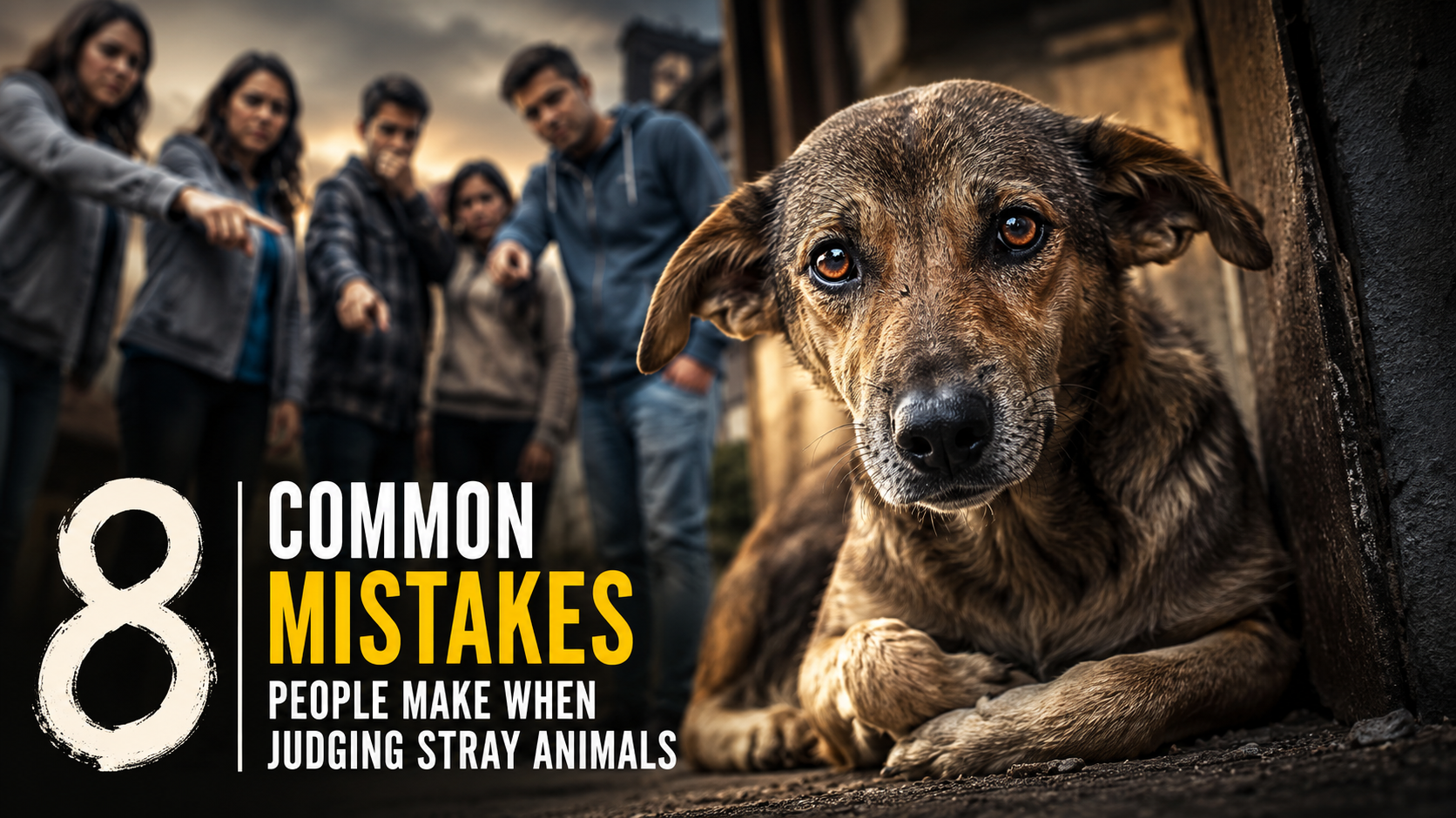 8 Common Mistakes People Make When Judging Stray Animals