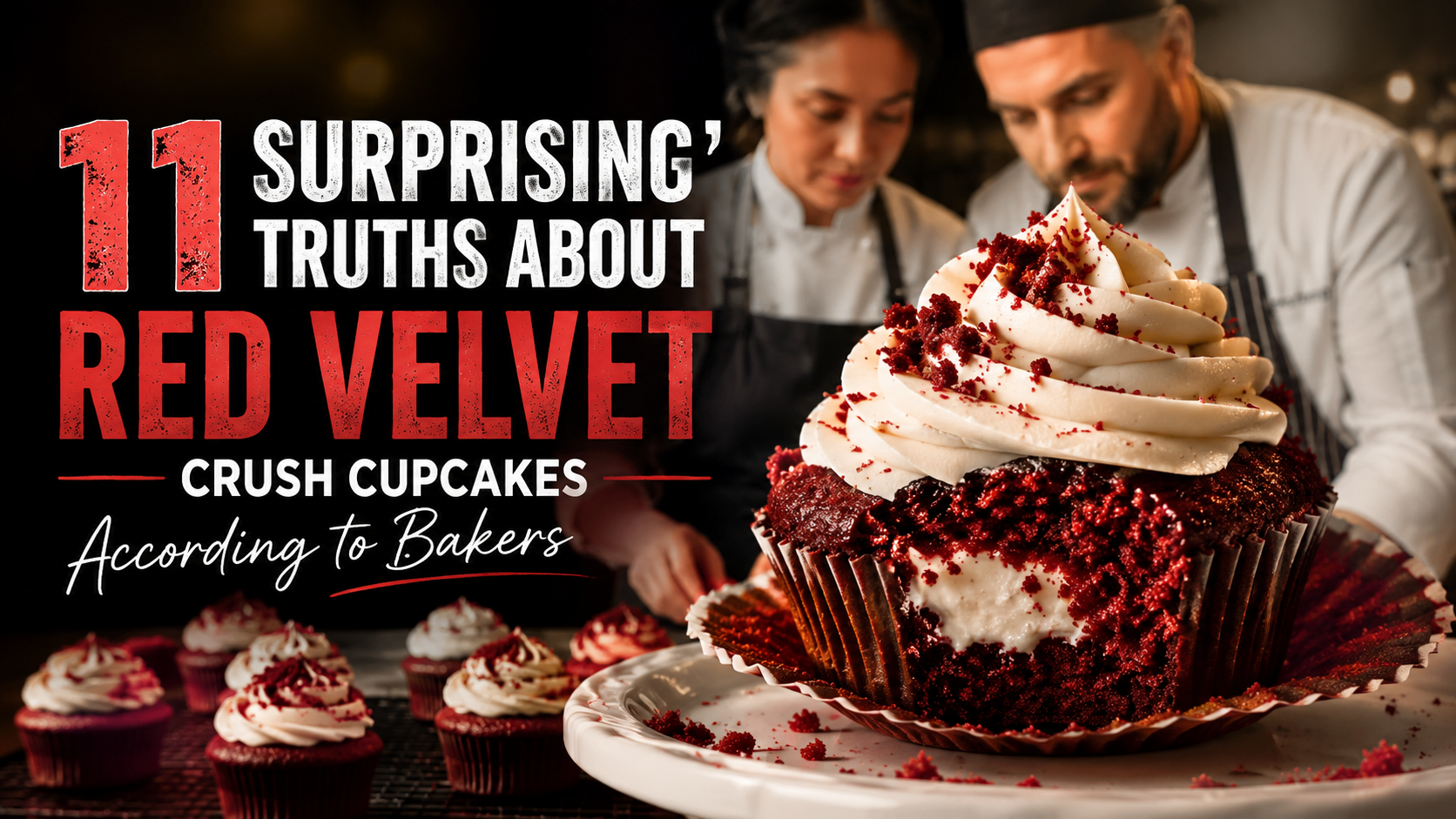 11 Surprising Truths About Red Velvet Crush Cupcakes According to Bakers