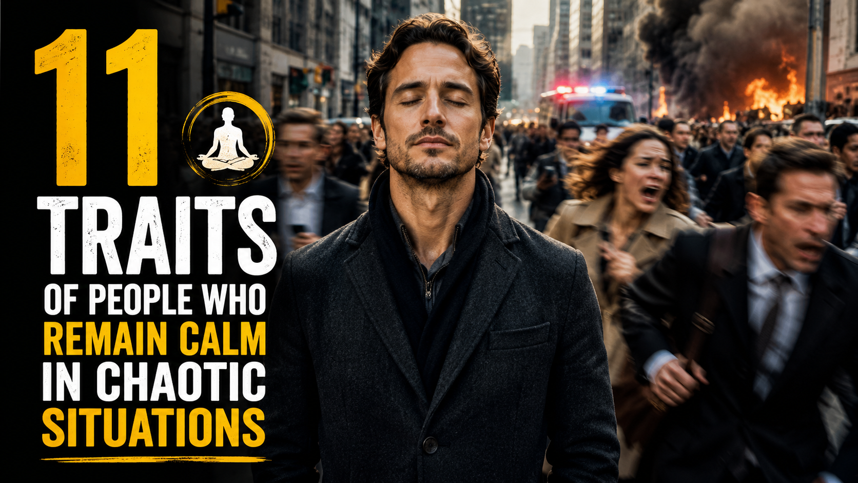 11 Traits of People Who Remain Calm in Chaotic Situations