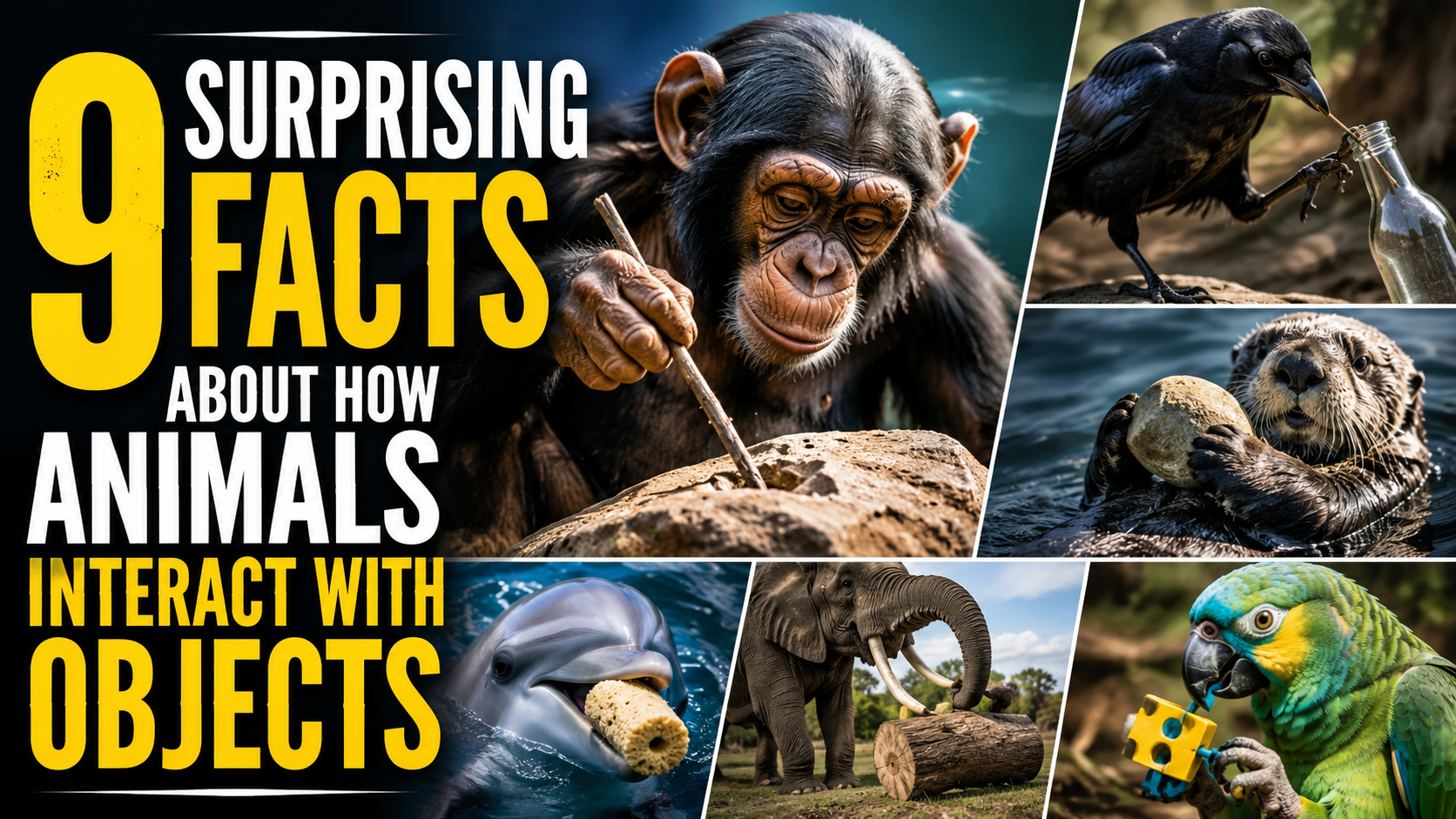9 Surprising Facts About How Animals Interact With Objects