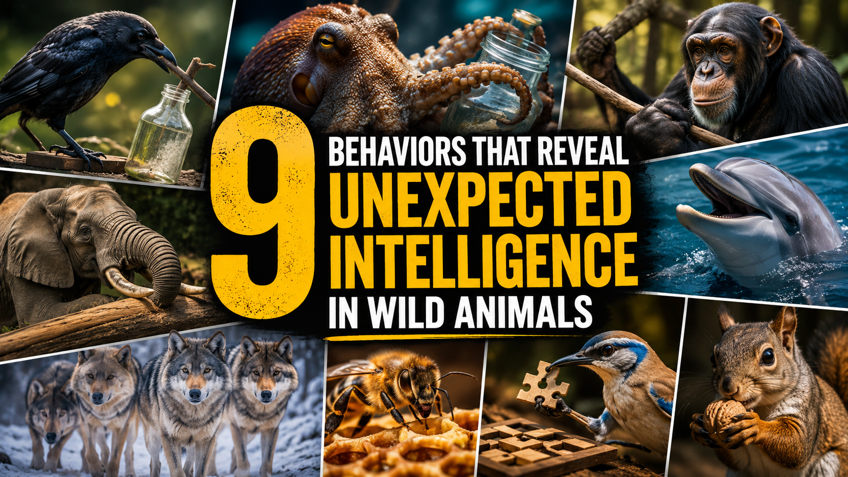 9 Behaviors That Reveal Unexpected Intelligence in Wild Animals