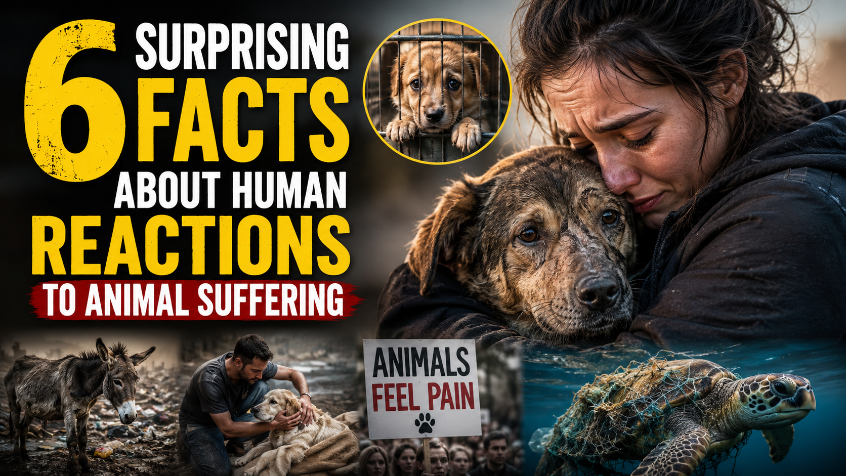 6 Surprising Facts About Human Reactions to Animal Suffering