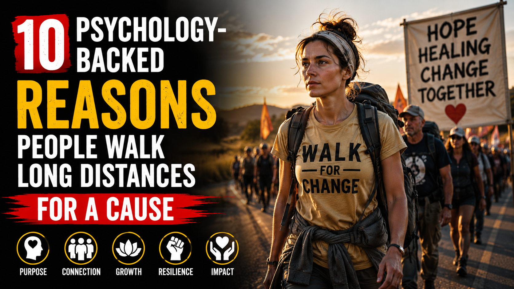 10 Psychology-Backed Reasons People Walk Long Distances for a Cause