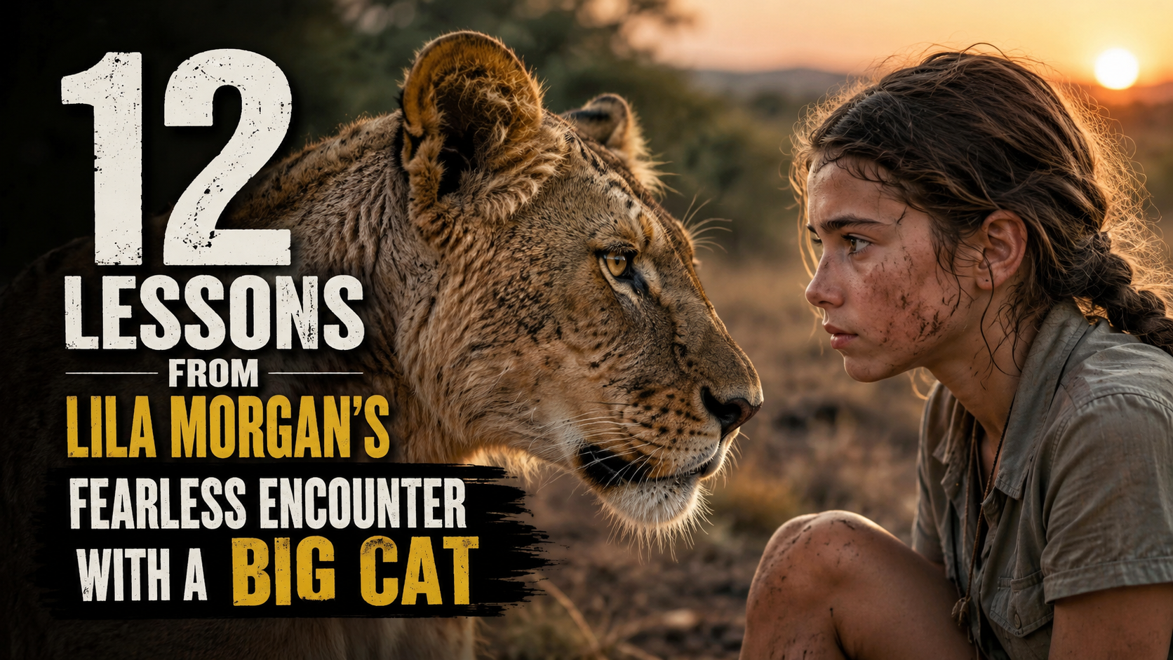 12 Lessons From Lila Morgan’s Fearless Encounter With a Big Cat