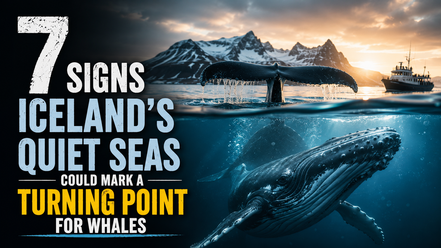 7 Signs Iceland’s Quiet Seas Could Mark a Turning Point for Whales