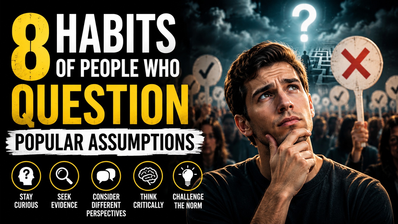 8 Habits of People Who Question Popular Assumptions