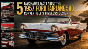 5 Fascinating Facts About the 1957 Ford Fairlane 500 Convertible’s Timeless Design