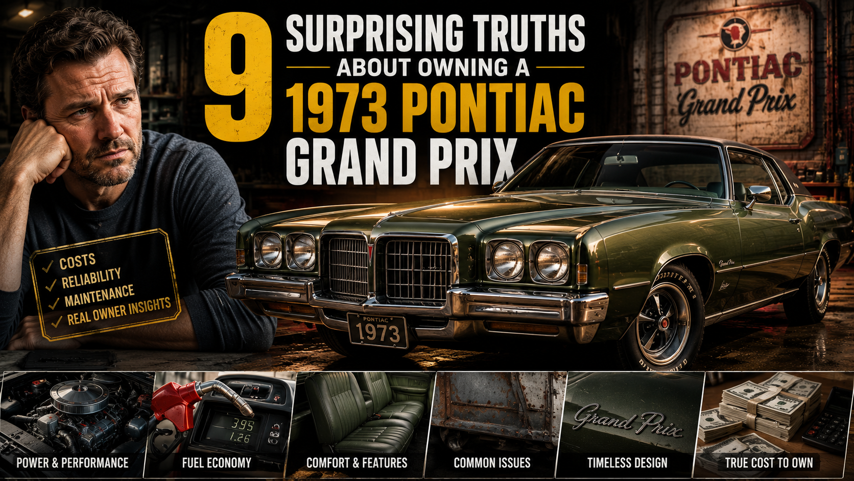 9 Surprising Truths About Owning a 1973 Pontiac Grand Prix