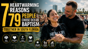 7 Heartwarming Reasons 79 People Chose Ocean Baptism Together in South Florida