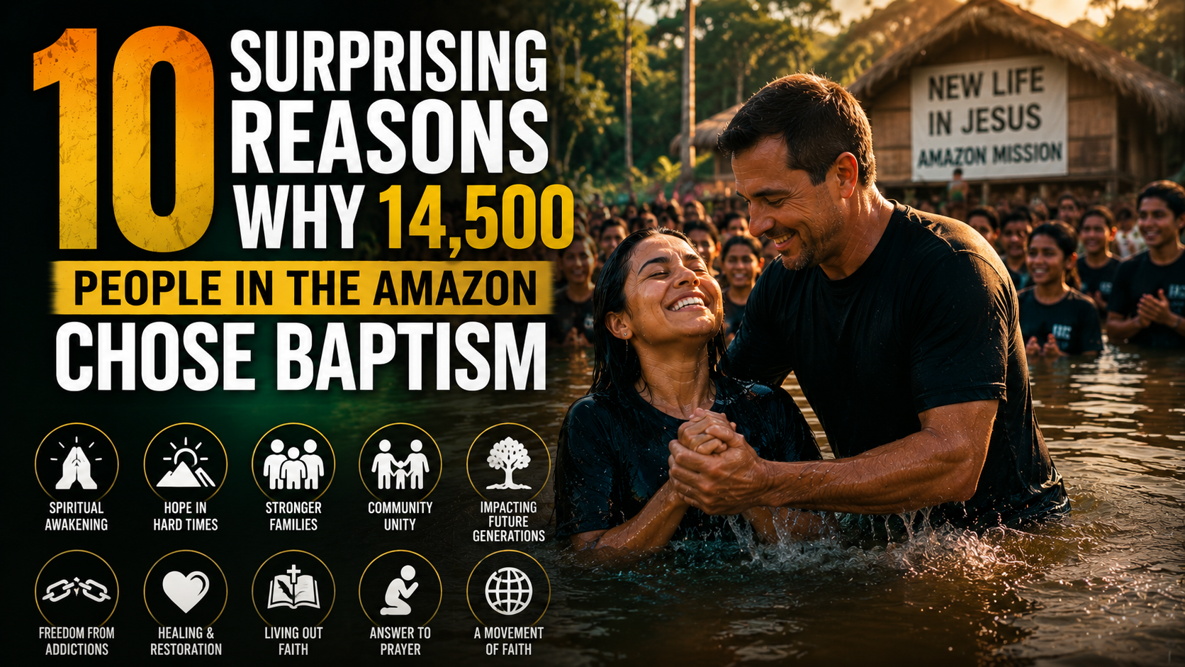 10 Surprising Reasons Why 14,500 People in the Amazon Chose Baptism