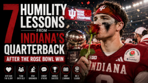 7 Humility Lessons From Indiana’s Quarterback After the Rose Bowl Win