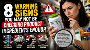 8 Warning Signs You May Not Be Checking Product Ingredients Enough