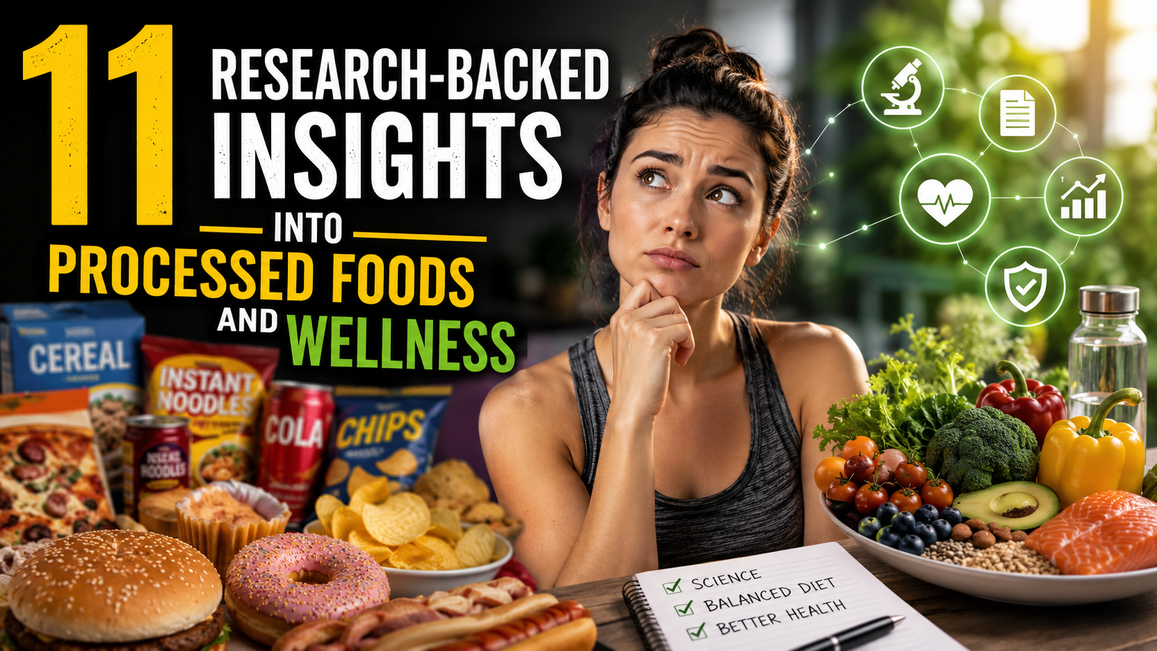 11 Research-Backed Insights Into Processed Foods and Wellness