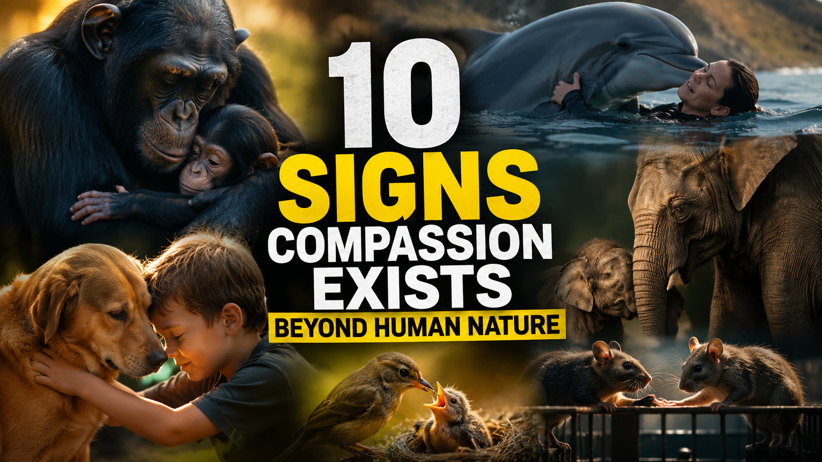 10 Signs Compassion Exists Beyond Human Nature