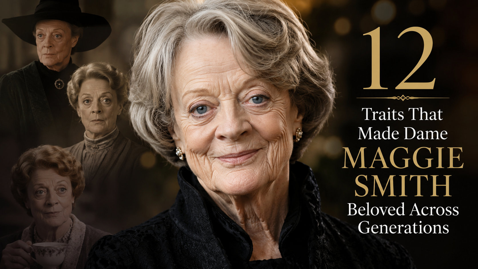 12 Traits That Made Dame Maggie Smith Beloved Across Generations