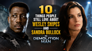 10 Things People Still Love About Wesley Snipes and Sandra Bullock in Demolition Man