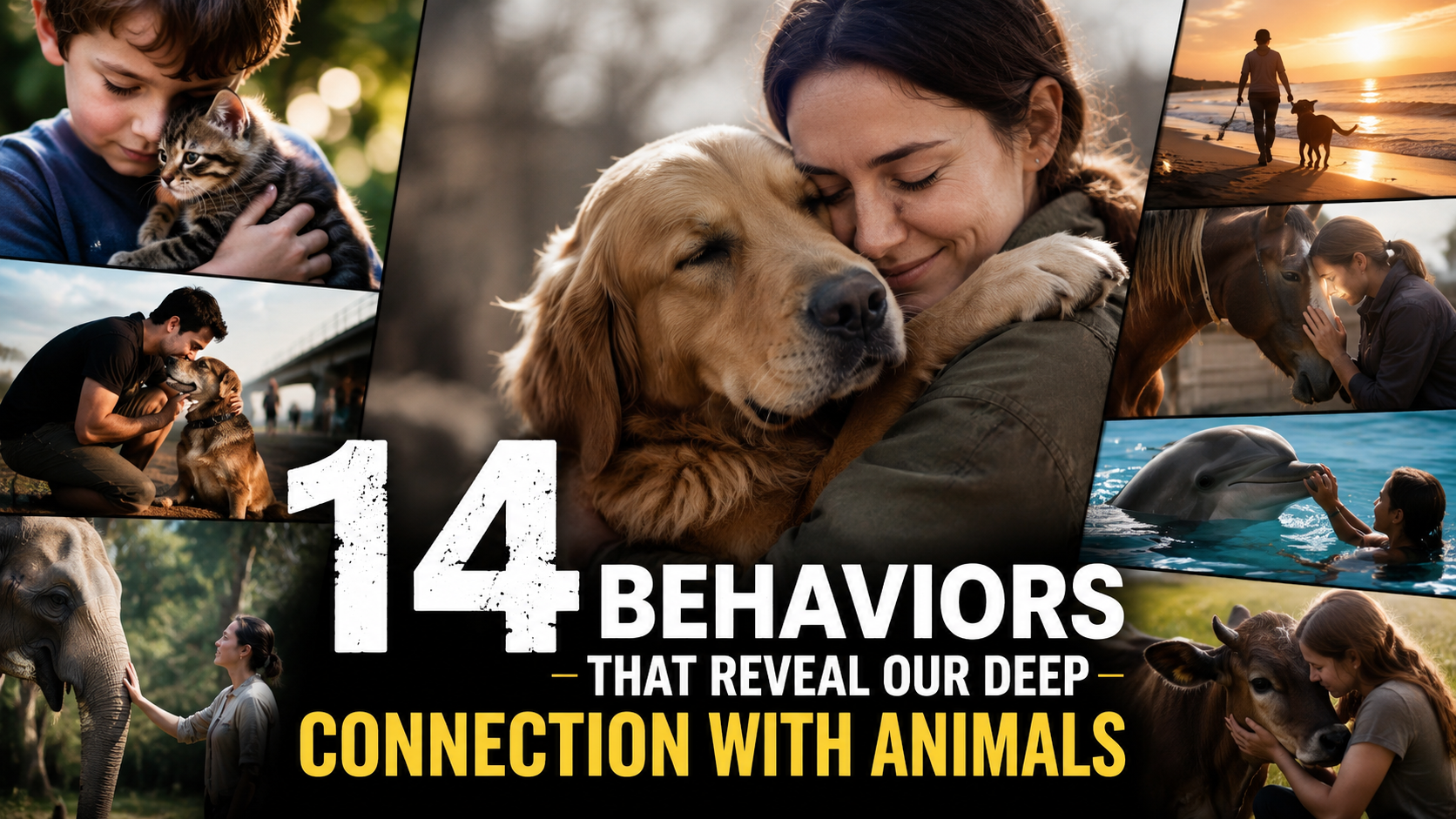 14 Behaviors That Reveal Our Deep Connection With Animals