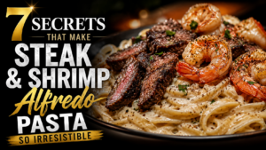 7 Secrets That Make Steak & Shrimp Alfredo Pasta So Irresistible