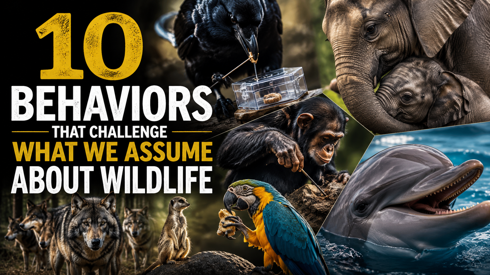 10 Behaviors That Challenge What We Assume About Wildlife