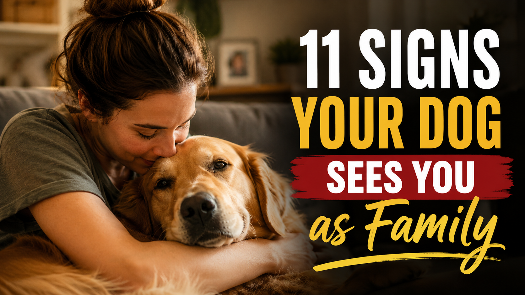 11 Signs Your Dog Sees You as Family