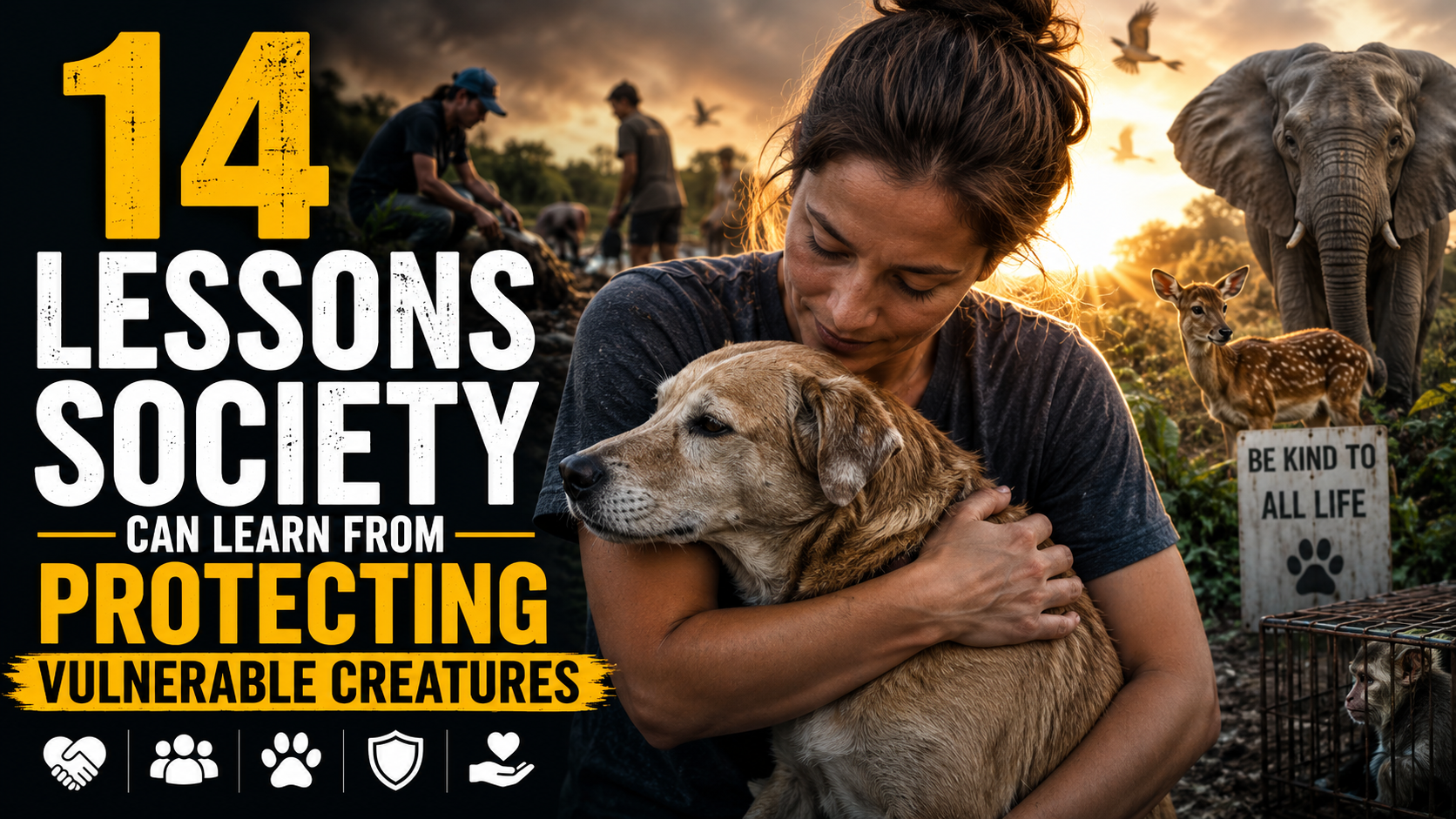 14 Lessons Society Can Learn From Protecting Vulnerable Creatures