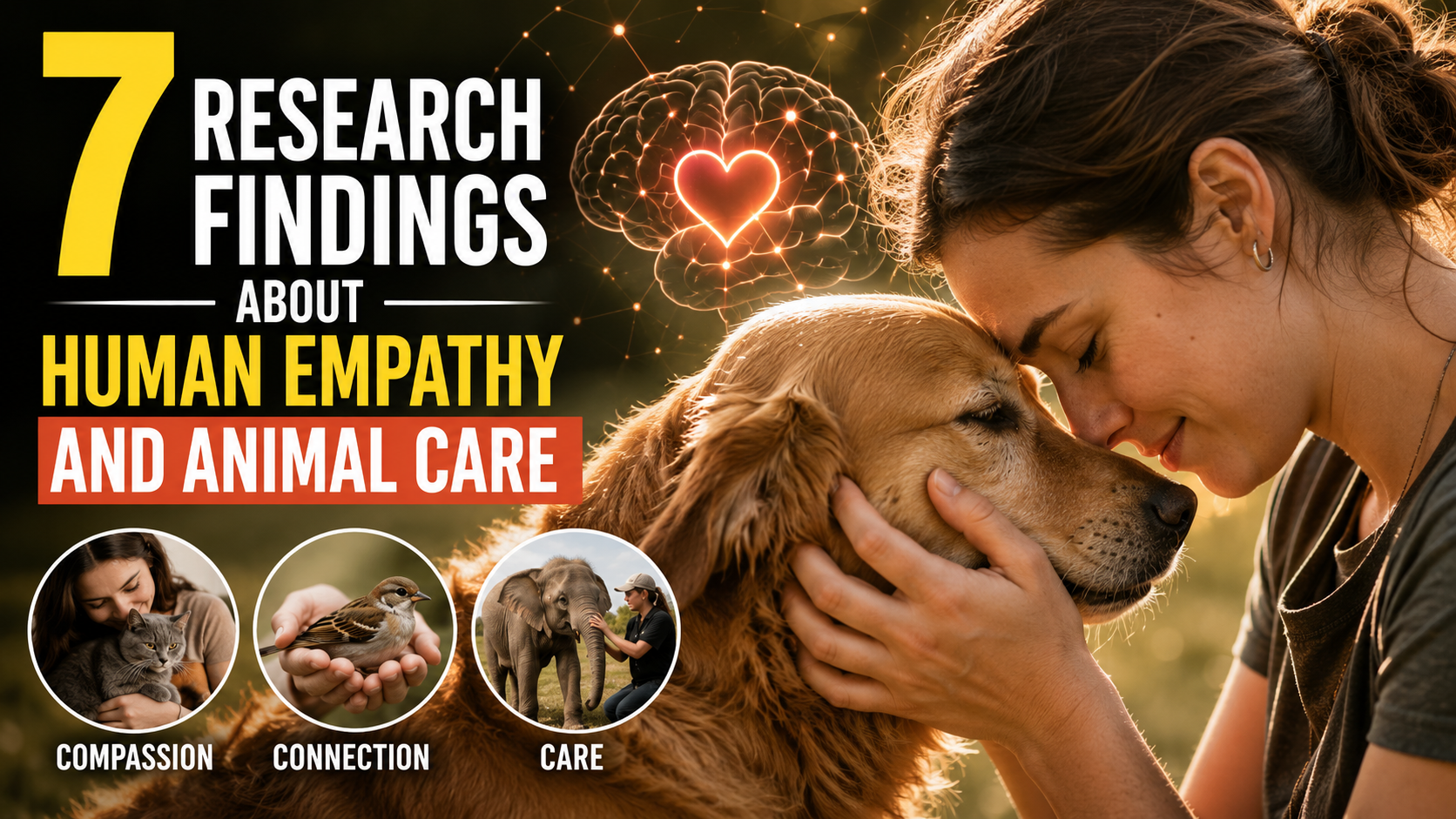 7 Research Findings About Human Empathy and Animal Care