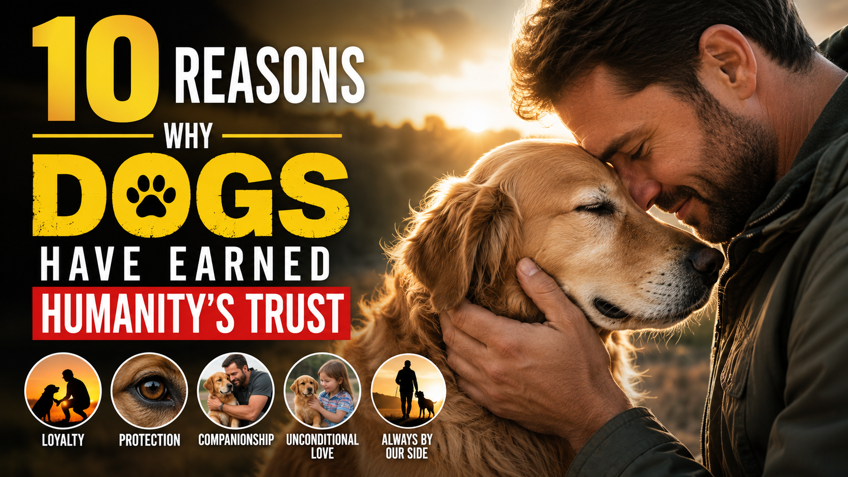 10 Reasons Why Dogs Have Earned Humanity’s Trust