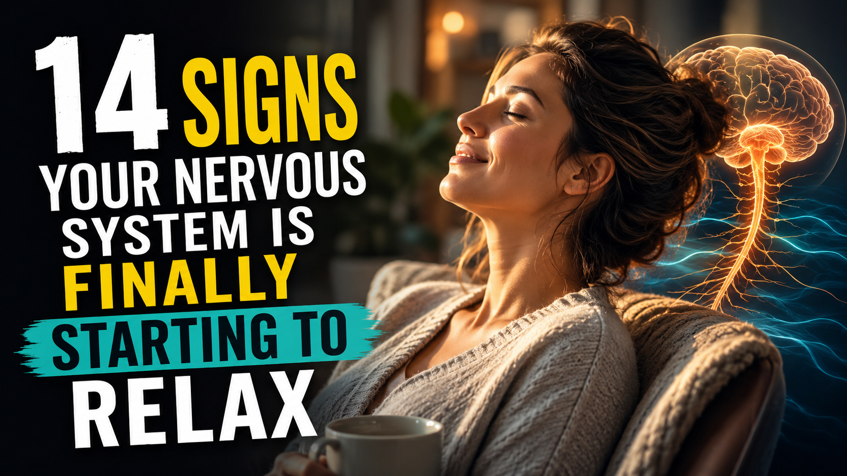 14 Signs Your Nervous System Is Finally Starting to Relax