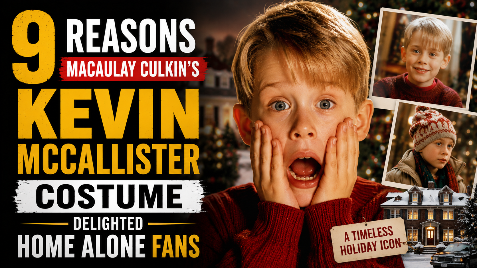 9 Reasons Macaulay Culkin’s Kevin McCallister Costume Delighted Home Alone Fans