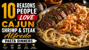 10 Reasons People Love Cajun Shrimp and Steak Alfredo Pasta Dinners