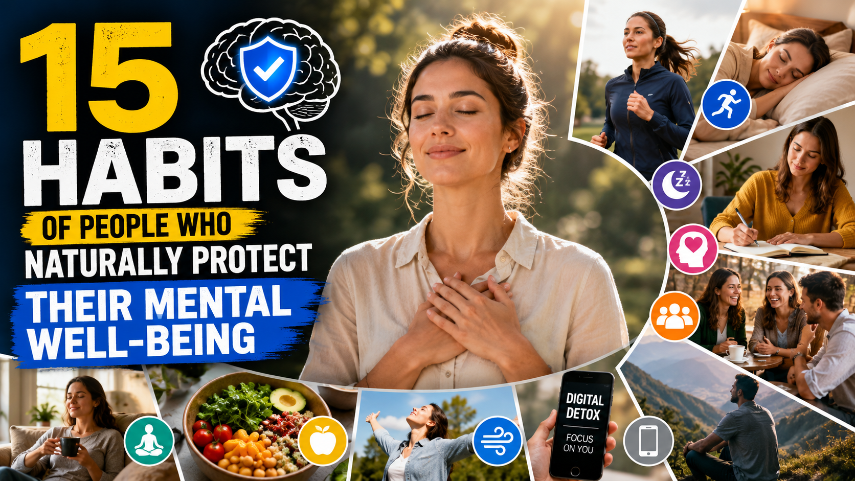 15 Habits of People Who Naturally Protect Their Mental Well-Being