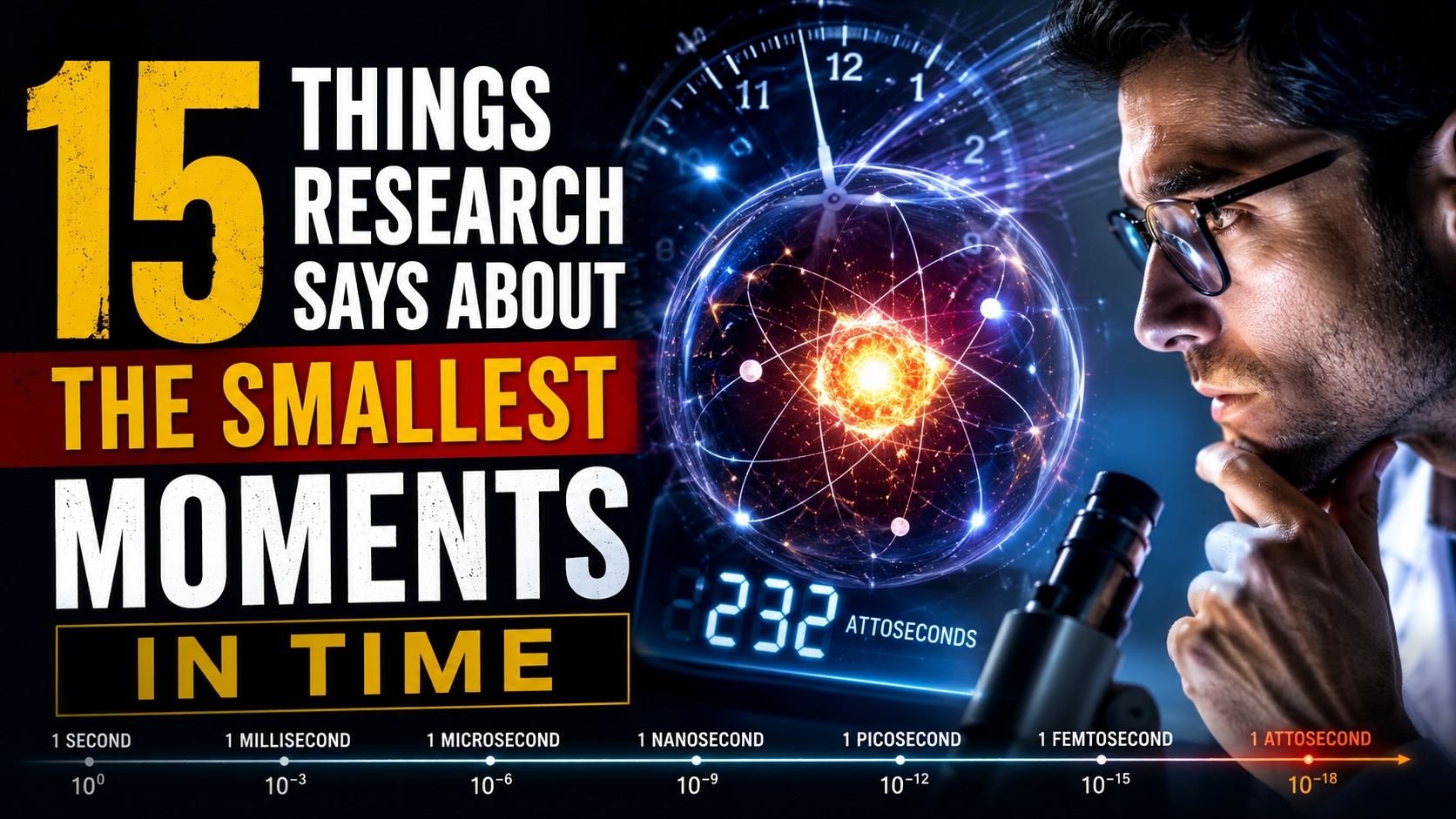 15 Things Research Says About the Smallest Moments in Time
