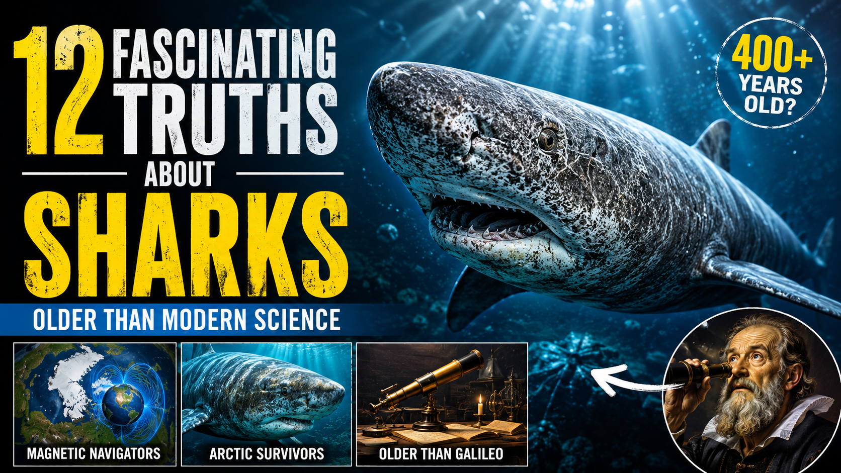 12 Fascinating Truths About Sharks Older Than Modern Science