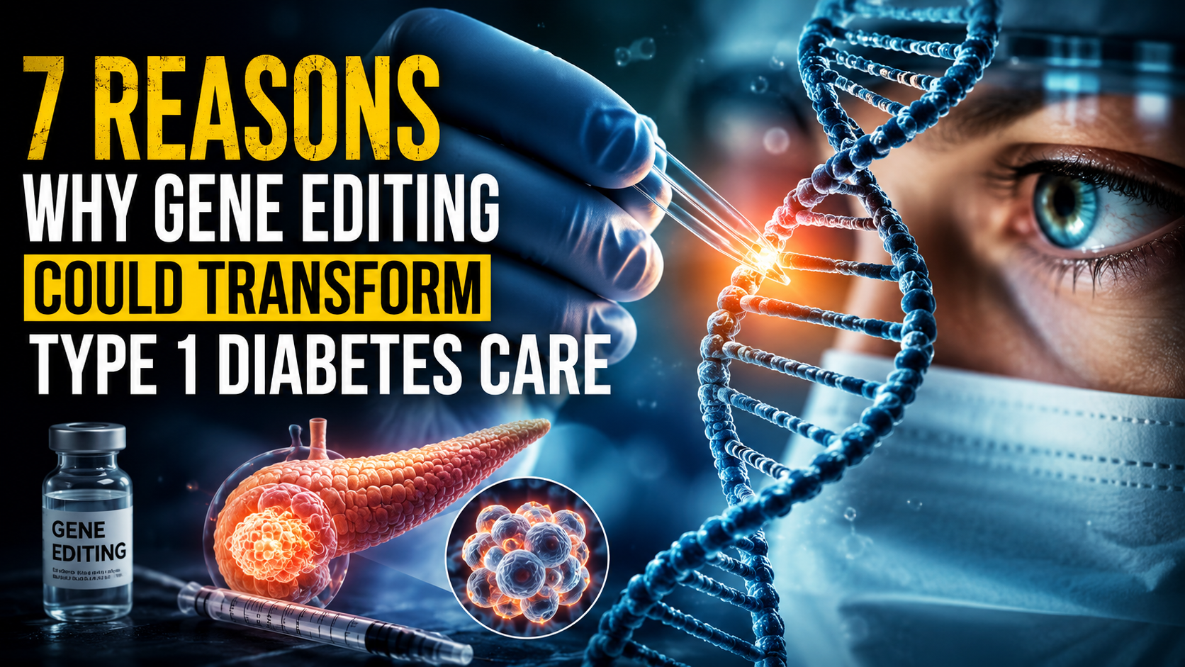 7 Reasons Why Gene Editing Could Transform Type 1 Diabetes Care